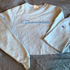 Champion cropped crew neck